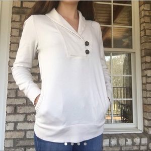 banana republic beige sweater